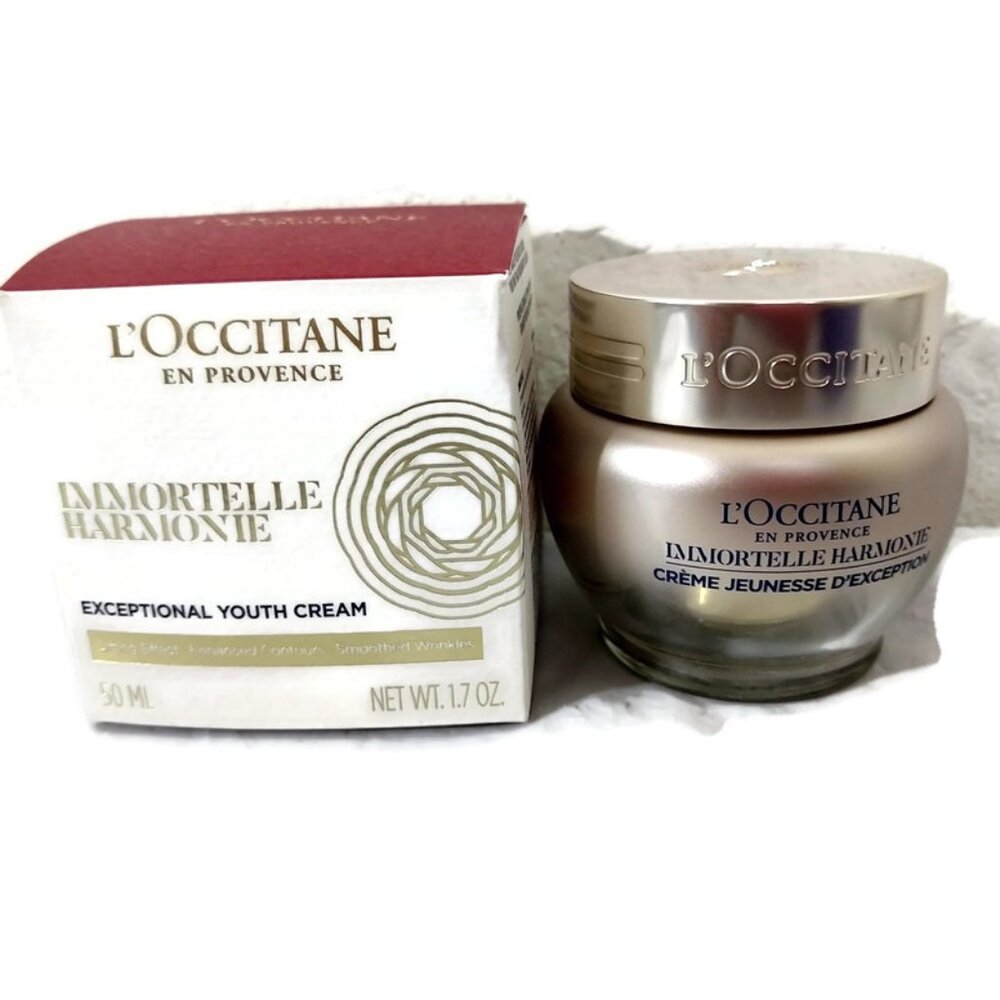 L'Occitane Limited Immortelle Harmonie Exceptional Youth Cream 50ML NIB